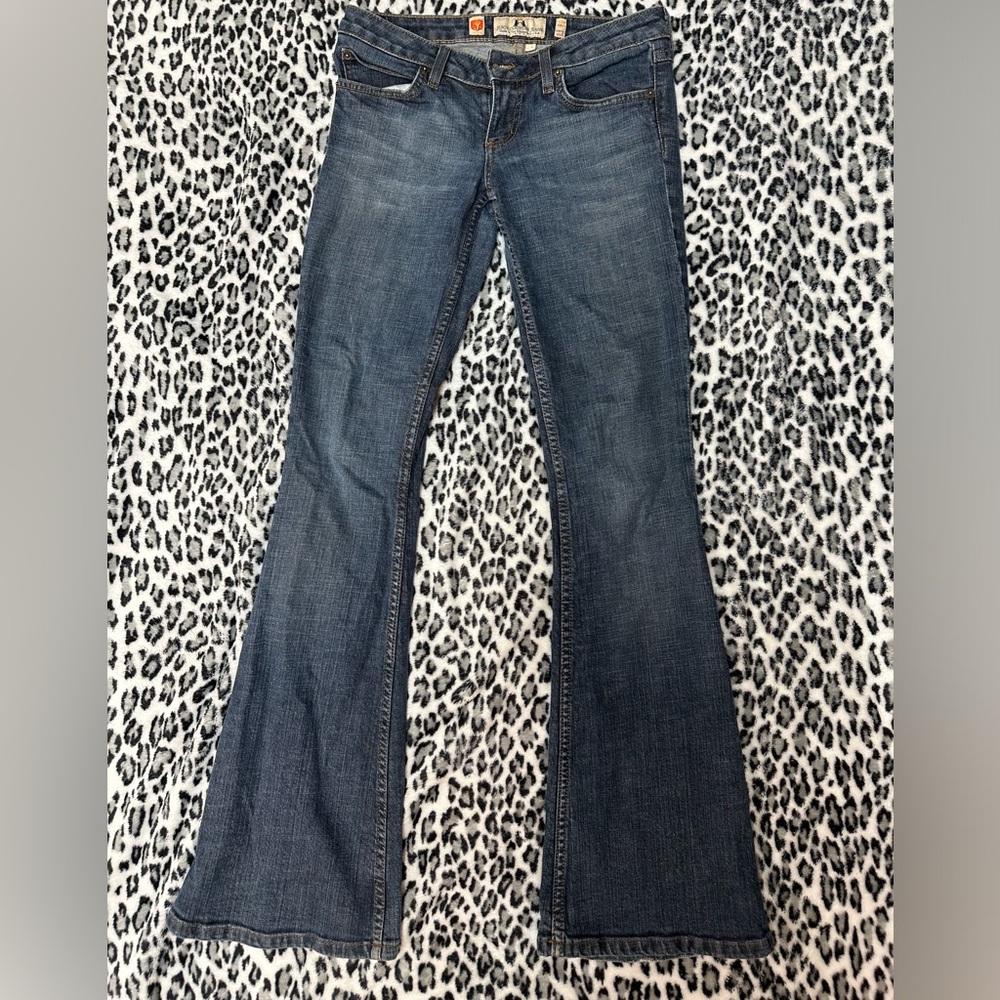 Juicy Couture boot cute flare low ride jeans